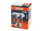 Lot de 2 Lampes à Incandescence E14 Spot 40 W CONCENTRA - OSRAM