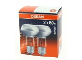 Lot de 2 Lampes A Incandescence E27 Spot 60 W CONCENTRA - OSRAM