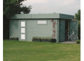 Garage en Bois MODERNE Solid 17.07 m² S8993