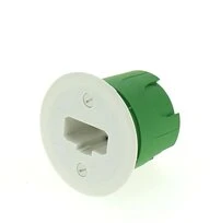 Boîte Luminaire pour Cloison Pleine Sans Douille - 54 x 50 mm - Ref 718980 - DEBFLEX