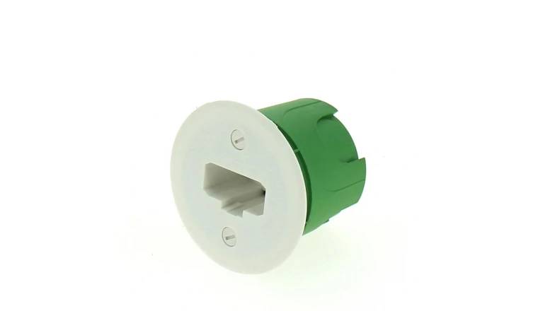 Boîte Luminaire pour Cloison Pleine Sans Douille - 54 x 50 mm - Ref 718980 - DEBFLEX