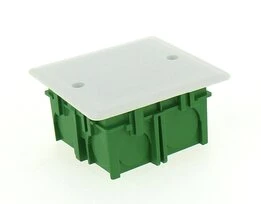 Boîte de Dérivation pour Cloison Pleine - 75 x 75 x 40 mm - Ref 718500 - DEBFLEX