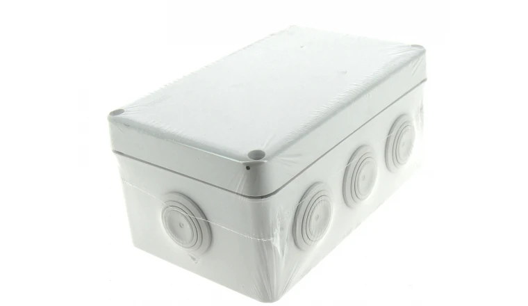 Boîte de Dérivation Etanche IP55 - 8 Entrées - 170 x 105 x 70 mm - Ref 718050 - DEBFLEX