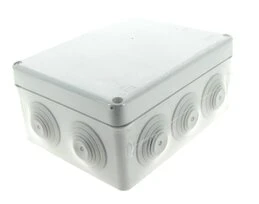 Boîte de Dérivation Etanche IP55 - 10 Entrées - 170x170x80mm - Ref 718060 - DEBFLEX