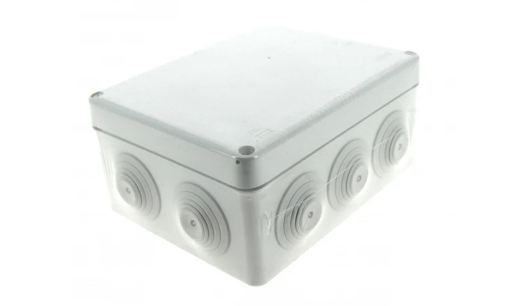 Boîte de Dérivation Etanche IP55 - 10 Entrées - 170x170x80mm - Ref 718060 - DEBFLEX