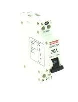 Disjoncteur à Phase Neutre 20A - 230V - 84 x 66 x 18 mm - 707042 - DEBFLEX