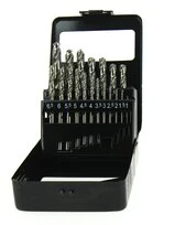 Lot de 19 Forets HSS Métaux Ø1 à 10 mm - Ref CO19V300X - Riss