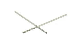 Lot de 2 Forets HSS Acier Ø 1 mm - Longueur 35 mm - Ref 302XE000100 - Riss