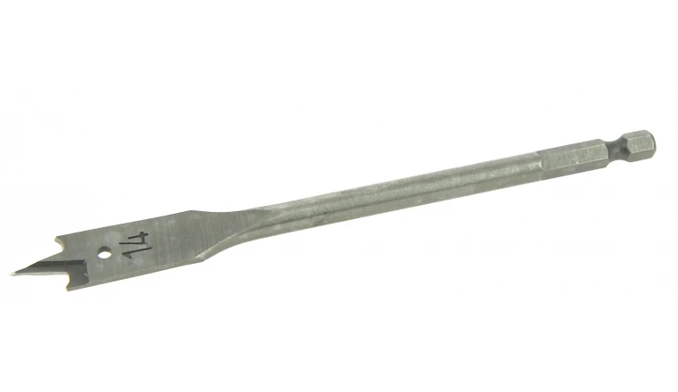 Mèche Plate Double Ø 14 mm - Longueur 150 mm - Ref 1186E001400 - Riss