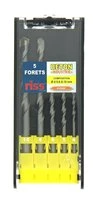 Lot de 5 Forets Industrie Béton Ø 4 à 10 mm - Ref C005Q5000 - Riss