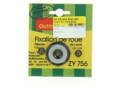 Kit de Fixation Roue ZY 756 pour Tondeuse Eutotondor et Rotondor - Wolf