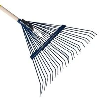 Balai à Gazon 55 cm - Manche en Bois - Ref 577160 - Outils Perrin