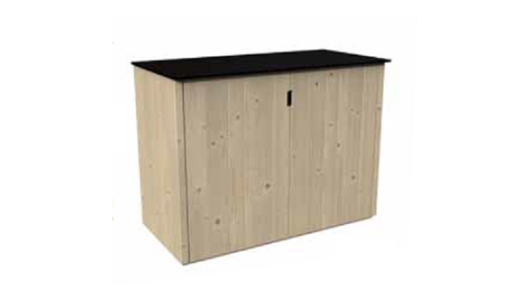Armoire De Rangement Basse En Bois Decor Et Jardin