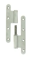 Paumelle à Bouts Ronds en Inox 140X70 mm - Droite - Design-Mat