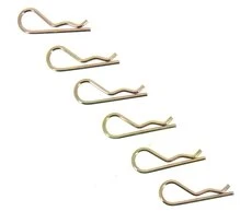 Sachet de 6 Goupilles Béta Bichromaté Ø 4 x 75 mm - Vigouroux