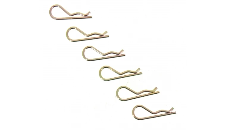 Sachet de 6 Goupilles Béta Bichromaté Ø 4 x 75 mm - Vigouroux