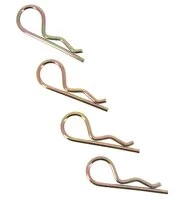 Sachet de 4 Goupilles Béta en Acier Bichromaté Ø 6 x 120 mm - Vigouroux