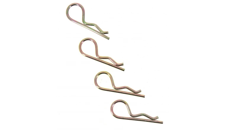 Sachet de 4 Goupilles Béta en Acier Bichromaté Ø 6 x 120 mm - Vigouroux