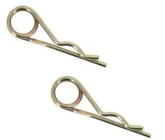 Sachet de 2 Goupilles Béta Double en Acier Zingué - Ø 4 x 88 mm - Vigouroux