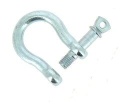 Manille Lyre Estampillée en Acier Zingué - Ø 16 mm - Vigouroux
