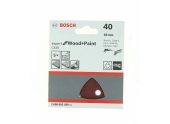 Lot de 6 patins triangulaires velcro pour ponceuse - Bosch