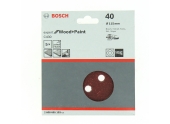 Lot de 5 disques Velcro 8 Trous Diamètre 115 mm - Bosch