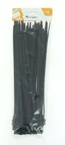 Lot de 50 Colliers Rilsan Noir - Largeur 9 mm - Longueur 350 mm - Debflex