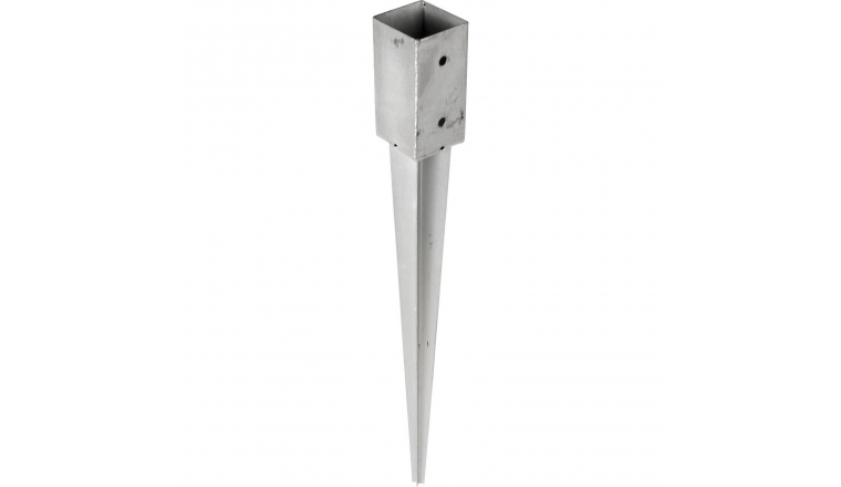 Lot de 4 Supports à Enfoncer - Section 12 x 12 cm - Ref 4XS5504 - Solid