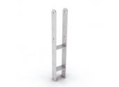Lot de 10 Supports en H à Bétonner - Section 12 x 12 cm - Ref 10XS5500 - Solid
