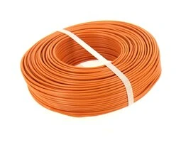 Fil Electrique H07V-U Orange 1.5 mm² - Bobine de 100 m - Ref 8324488S - Miguelez