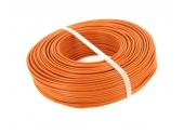 Fil Electrique H07V-U Orange 1.5 mm² - Bobine de 100 m - Ref 8324488S - Miguelez