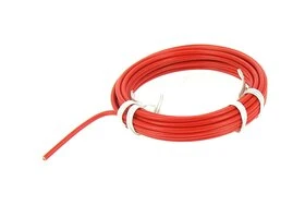 Fil Electrique H07V-U Rouge 2.5 mm² - Bobine de 5 m - Ref 8324594A - Miguelez