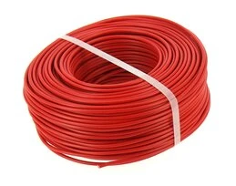 Fil Electrique H07V-U Rouge 2.5 mm² - Bobine de 100 m - Ref 8324594S - Miguelez