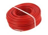 Fil Electrique H07V-U Rouge 2.5 mm² - Bobine de 100 m - Ref 8324594S - Miguelez