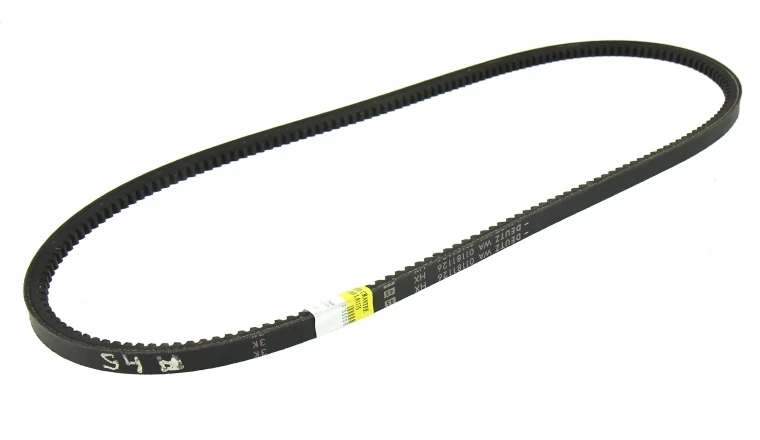 Courroie de Pompe à Eau Crantée Trapezoïdale pour Tracteur Deutz Fahr 16 x 13 mm - Ref 01181126