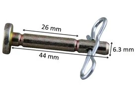 Kit goupille sécurité pour fraise à neige - 738-04155 + 714-04040