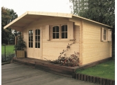 Abri de jardin en Bois CHAMONIX Solid 17.79 m² S8981