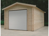 Garage en Bois Solid 16.20 m² avec Porte Sectionnelle S8330