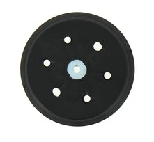 Plateau velcro perforé mi-dur D150 pour ponceuse METABO SXE 450