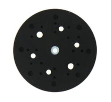 Plateau velcro perforé mi-dur D150 pour ponceuse METABO SXE 450