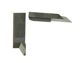 Jeu de 2 couteaux profilés BD565620 pour chanfrein 7 mm