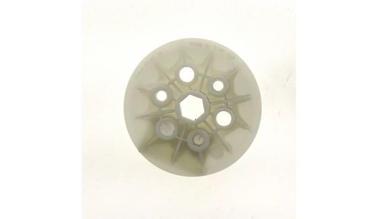 Demi Poulie Inférieur pour tondeuse thermique à réducteur à Clabot - Ref 24666 - Outils Wolf