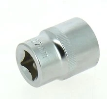 Douille 1/2" en Chrome 22 mm - Ref 922.1222 - KS Tools