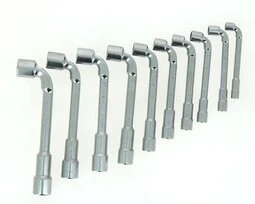 Jeu de 10 clés à Pipe 8 à 19 mm en Chrome - Ref 517.0440 - KS Tools