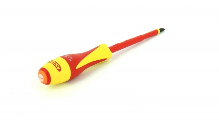 Tournevis plat isolé 5.5 x 125 mm - Ref 922.6205 - KS Tools