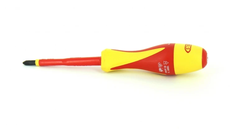 Tournevis Cruciforme Isolé PH2 x 100 mm - Ref 922.6211 - KS Tools
