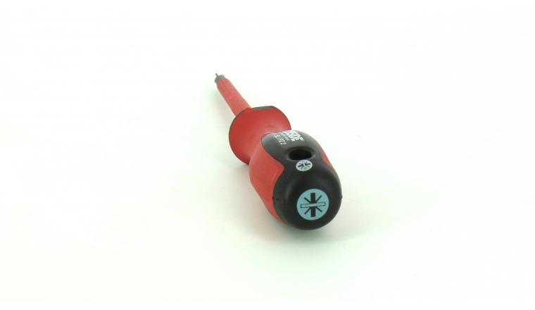 Tournevis Pozidriv isolé PZ2 x 100 mm - Ref 120091 - Ironside