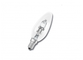 Lampe halogène 18W flamme culot E14