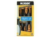 Coffret de 7 Tournevis Plat et Pozidriv - Ref 120502 - Ironside