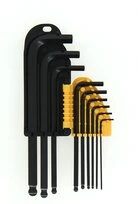 Assortiment de 9 clés mâle 6 pans - 1.5 à 10 mm - Ref 114010 - Ironside